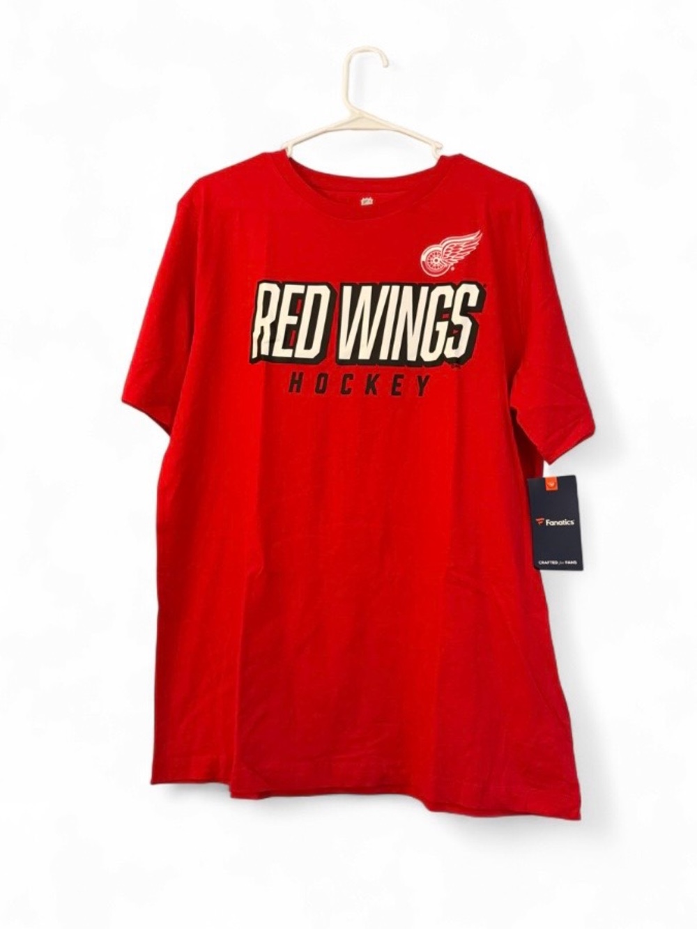 NWT NHL Detroit Red Wings Fanatics Men’ T-Shirt Size Large